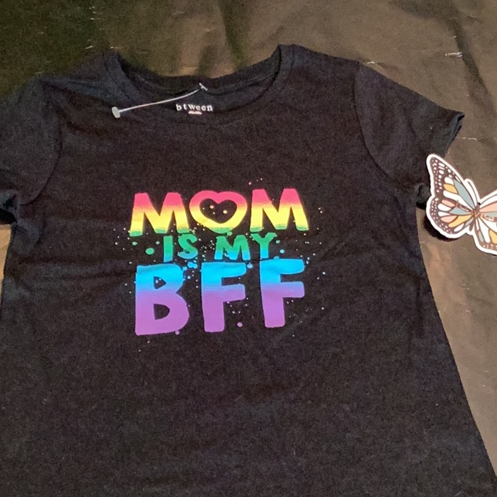Mommy, best friend forever tee for little girls.$6 each